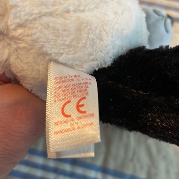 Set of 3 Ty beanie boos,6” with tags, Bamboo, Spells and Chillz - Picture 14 of 16